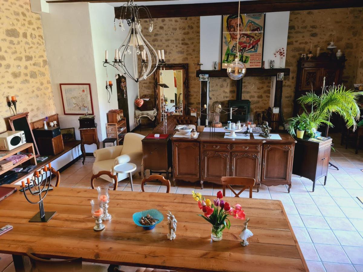 Ferme De Tayac - Charme Avec Pool Hotel Les Eyzies Ngoại thất bức ảnh